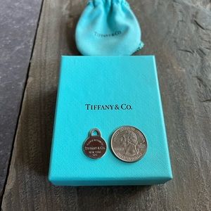 TIFFANY & CO “Return to Tiffany” Round Tag Charm - Small
